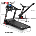 CP-A7 Elektrisches Laufband Home Folding Laufmaschine Auto Incline Fitnessgeräte I-Laufband kagesi